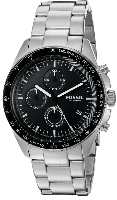 Fossil CH3026 watch strap Stainless steel 22mm
